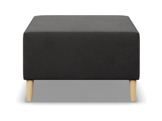 Pouf, 70 x 70 cm, gris