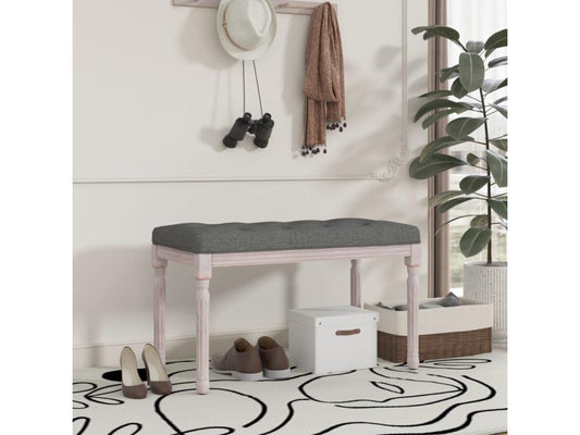 Article en tissu, 80 x 40 x 49 cm, gris