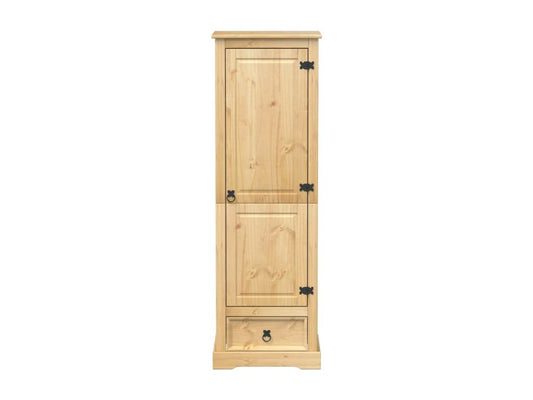 Produit en bois de pin, 55 x 50 x 170 cm, teinte naturelle claire