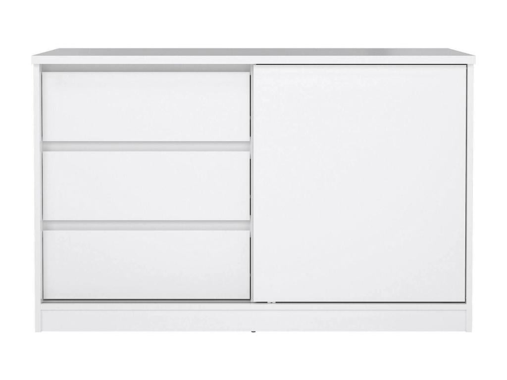 Buffet, 119 x 50 cm, blanc