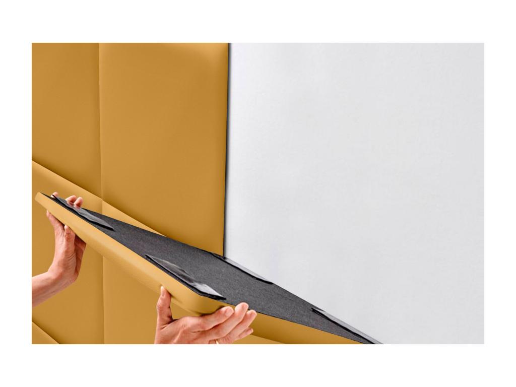 Cadre de lit en similicuir