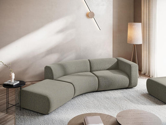 Canapé en tissu beige