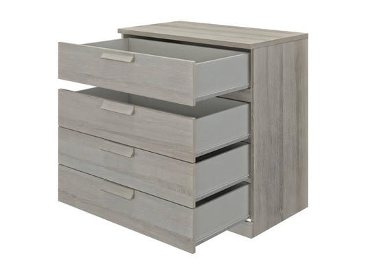 Commode en chêne gris