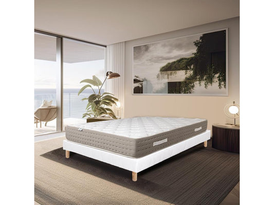 Matelas 26 cm d'épaisseur, 90 x 190 cm, blanc