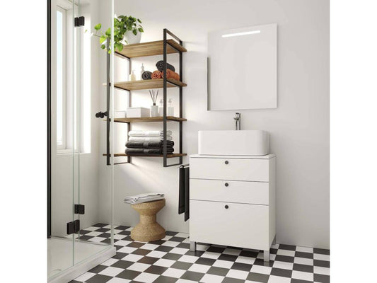 Produit métallique, gris