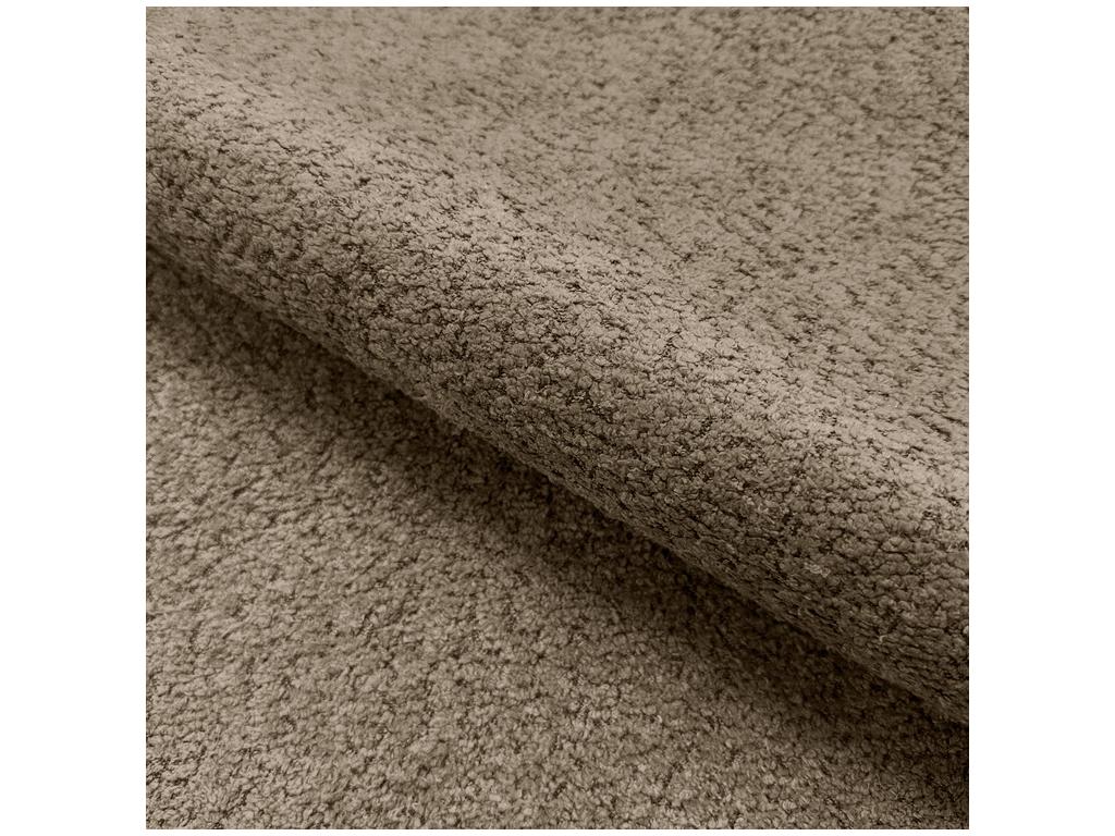 Cadre de lit en tissu, 140 x 200 cm, marron