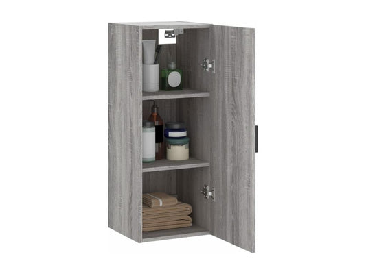 Armoire, 34,5 x 34 x 90 cm, grise