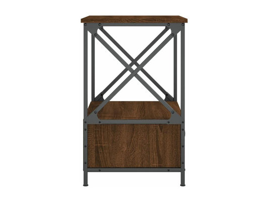 Table en bois composite, 50 x 41 x 65 cm, marron