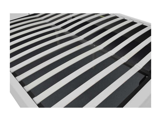 Cadre de lit, 160 x 200 cm, blanc