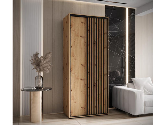 Armoire à 2 portes, marron