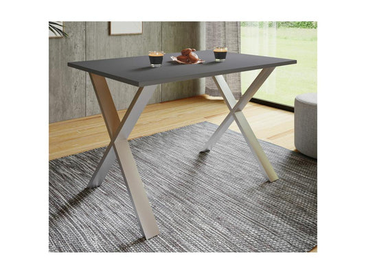 Table, 80 x 80 cm, anthracite