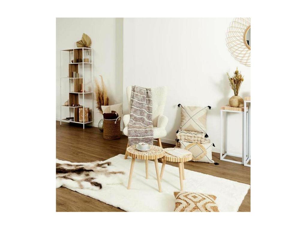 Fauteuil d'appoint beige