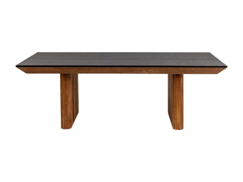 Table en pin, marron