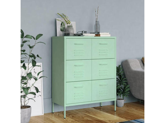 Armoire, 80 x 35 x 101,5 cm, verte