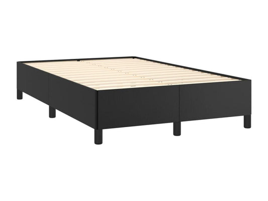 Matelas en similicuir, 120 x 190 cm, noir