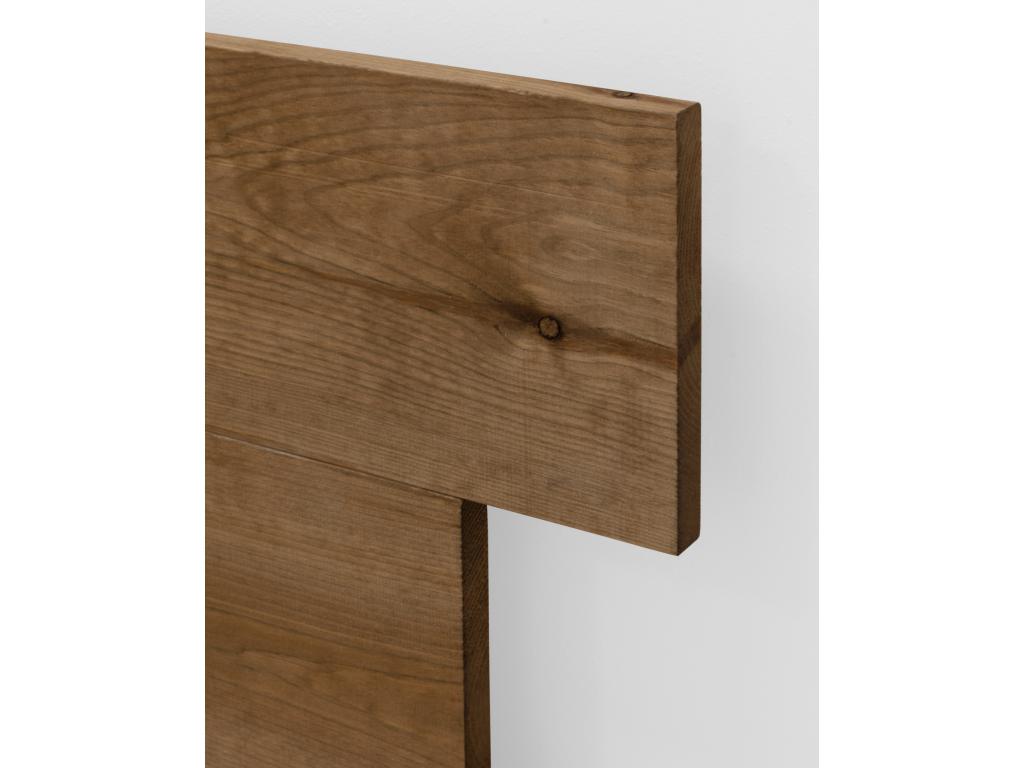 Cadre de lit en pin, 180 x 80 cm, marron