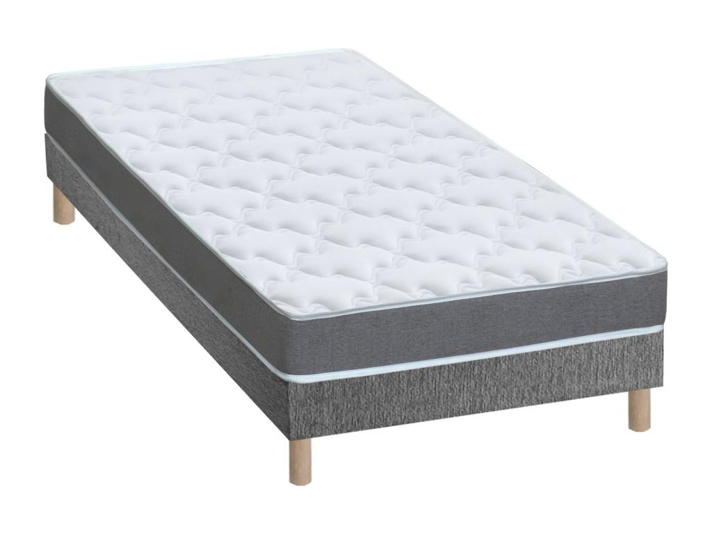 Matelas, 90 x 190 cm, gris