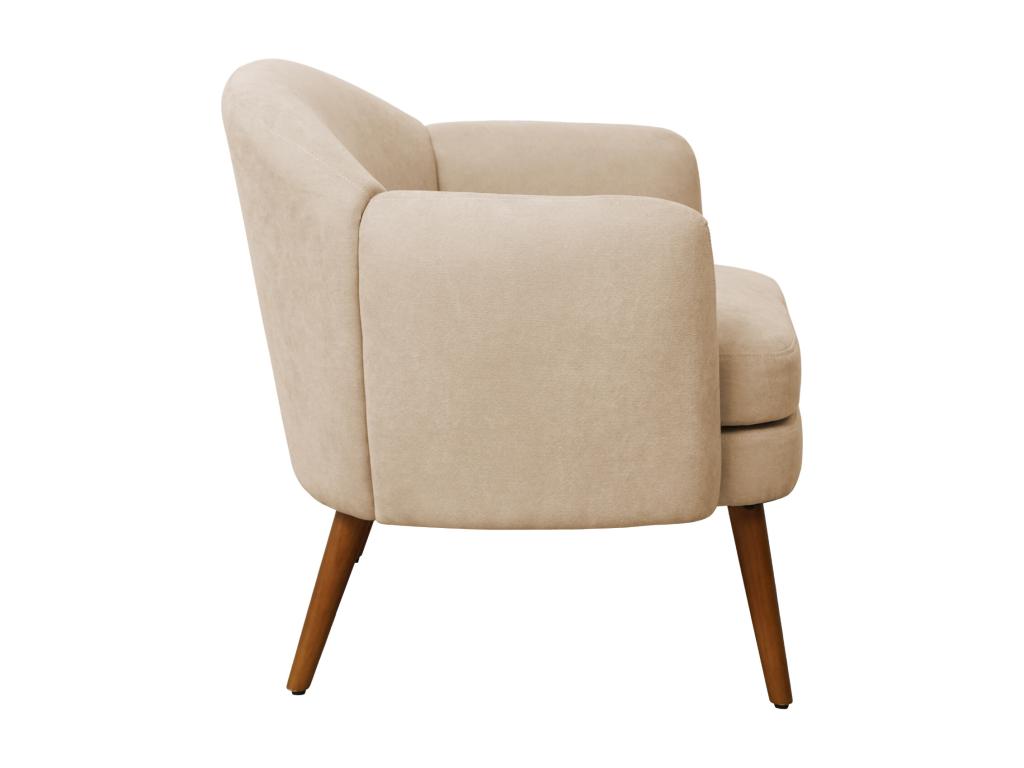Fauteuil d'appoint beige