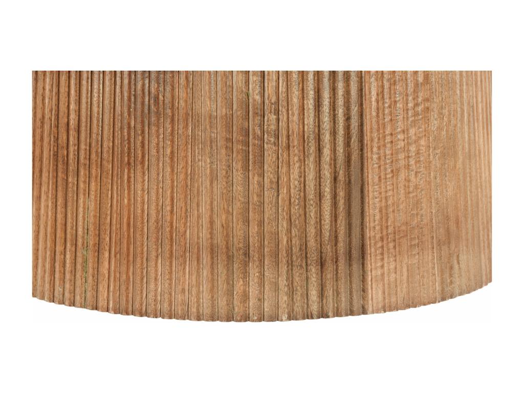 Table basse en bois de manguier, marron