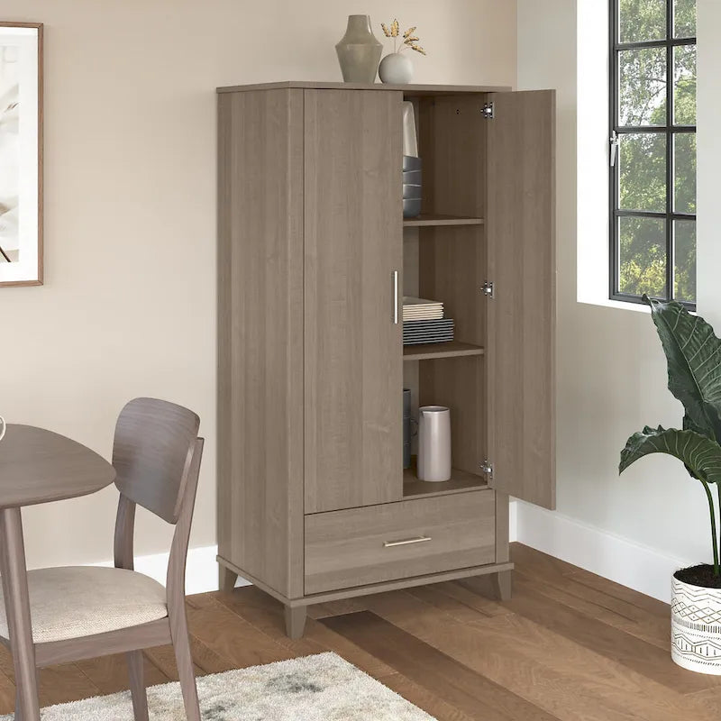 Armoire de cuisine haute Somerset avec tiroir par Bush Furniture