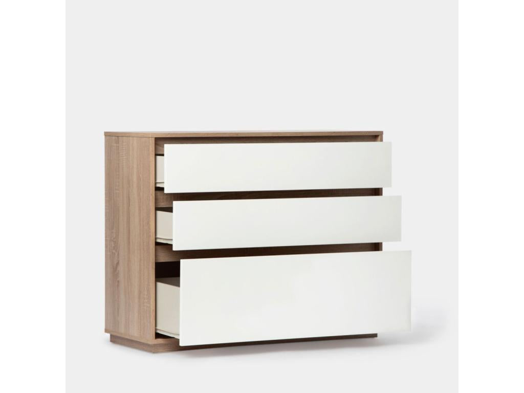 Commode, 100 x 79 cm, blanche