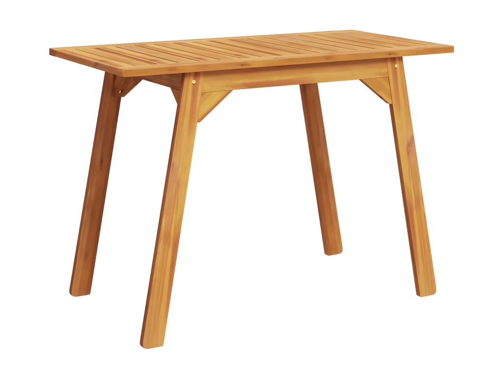 Table en bois massif, 110 x 56 x 75 cm