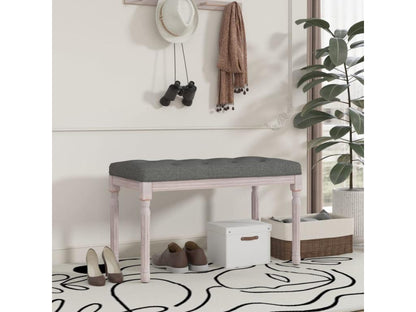 Article en tissu, 80 x 40 x 49 cm, gris