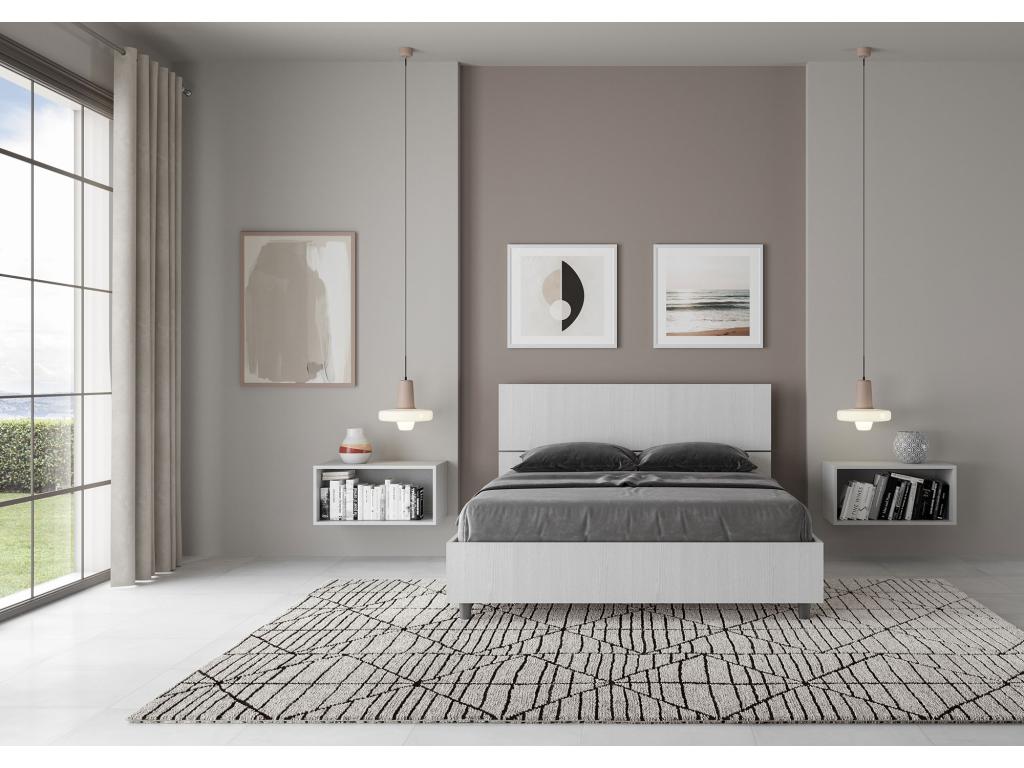 Sommier, 140 x 190 cm, Blanc