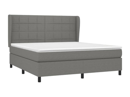 Matelas en tissu, 180 x 200 cm, gris