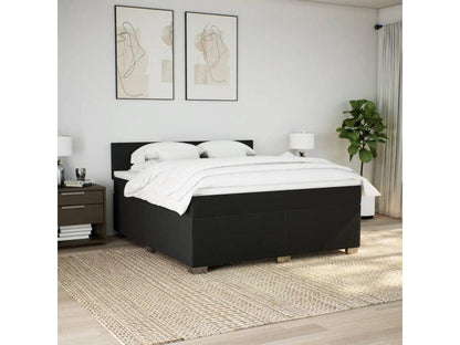 Matelas en tissu, 180 x 200 cm, noir