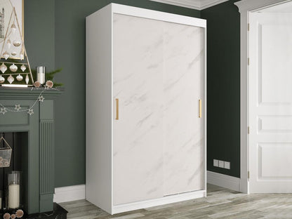 Armoire, 200 x 120 x 62 cm, blanche