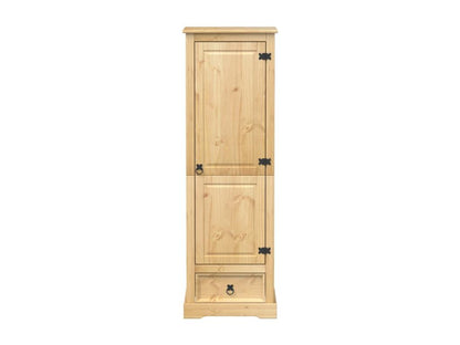 Produit en bois de pin, 55 x 50 x 170 cm, teinte naturelle claire