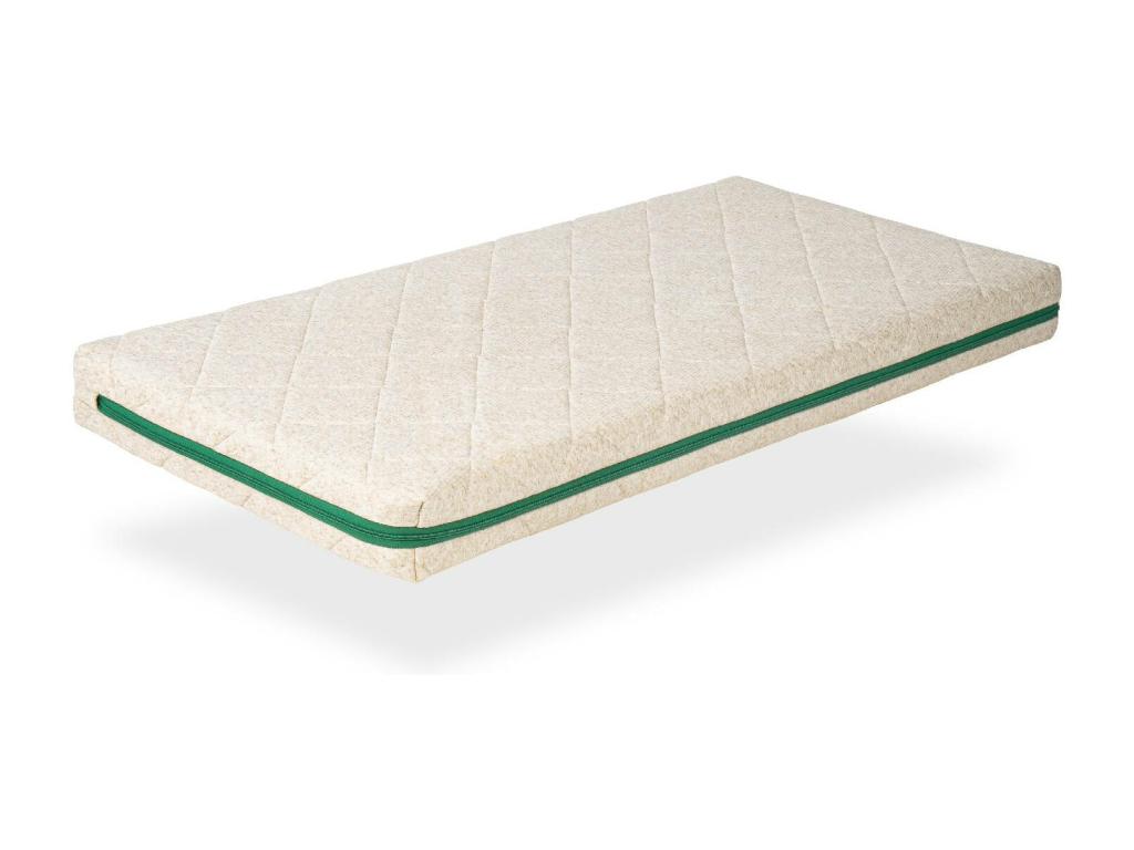Matelas en tissu, 11 cm d'épaisseur, 67 x 137 cm, naturel