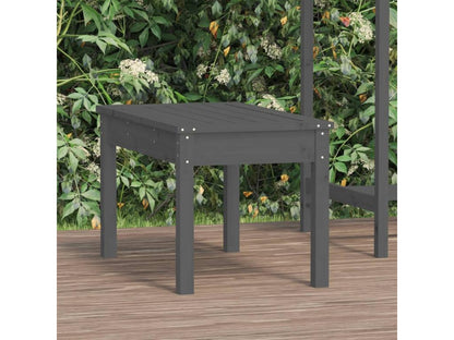 Produit en bois massif, 80 x 44 x 45 cm, gris