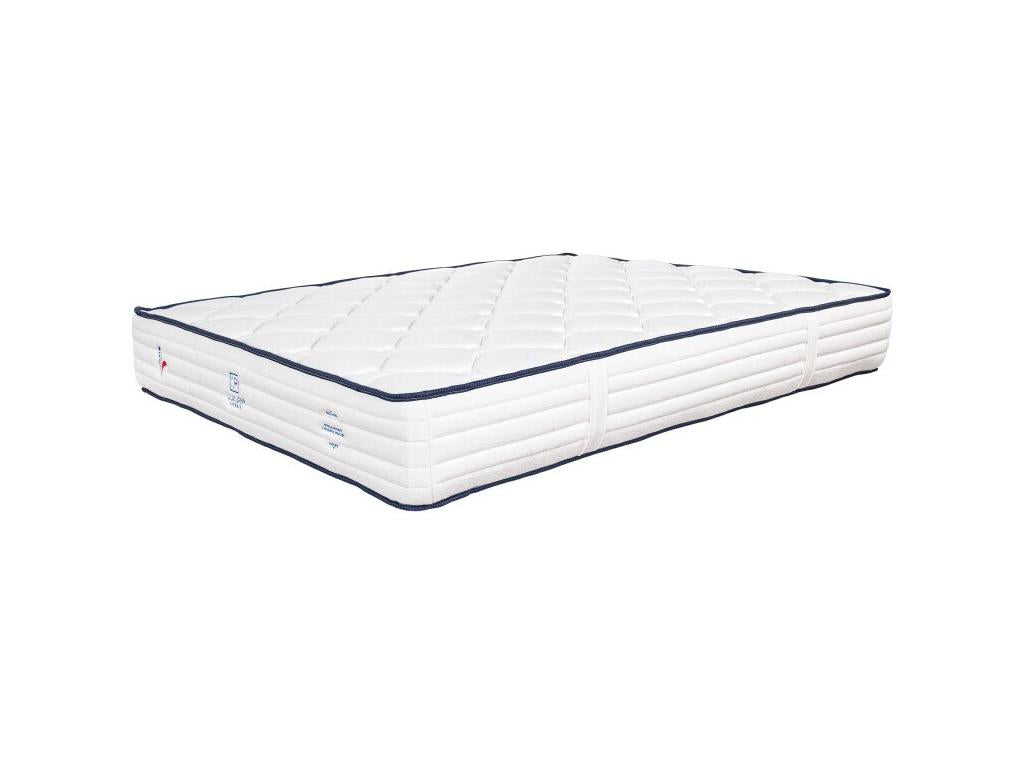 Matelas à ressorts ensachés, 27 cm d'épaisseur, 140 x 190 cm, gris