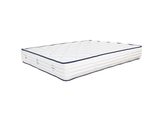 Matelas à ressorts ensachés, 27 cm d'épaisseur, 140 x 190 cm, gris