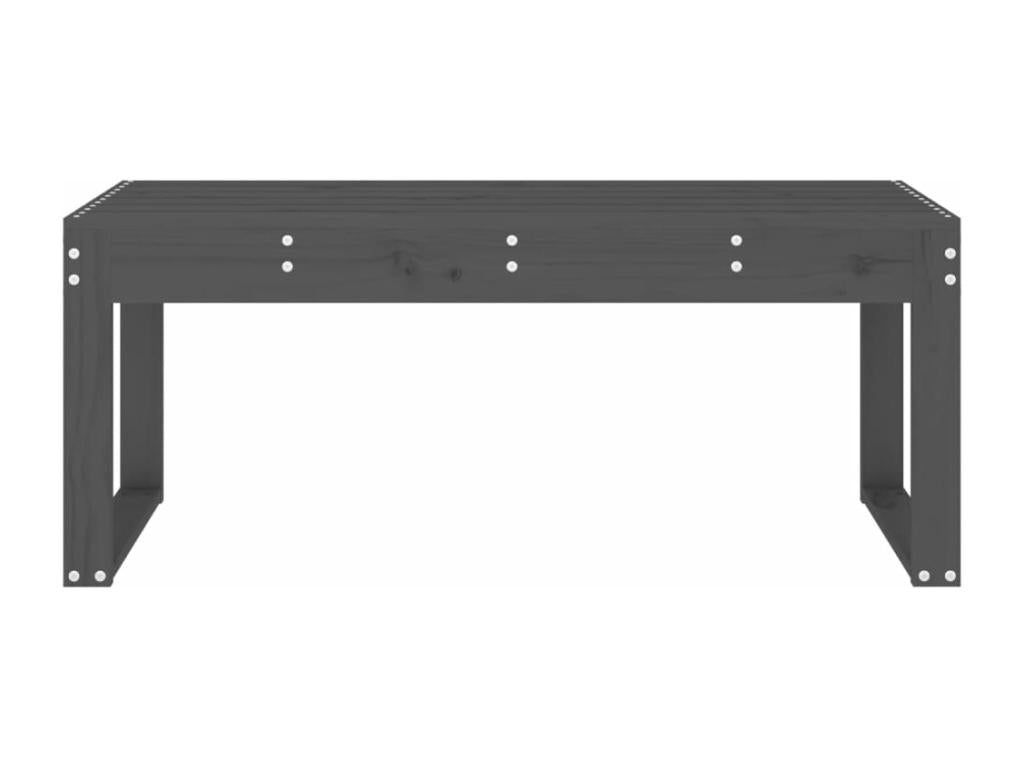 Produit en bois massif, 110 x 38 x 45 cm, gris