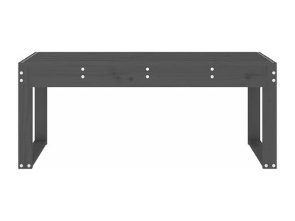 Produit en bois massif, 110 x 38 x 45 cm, gris