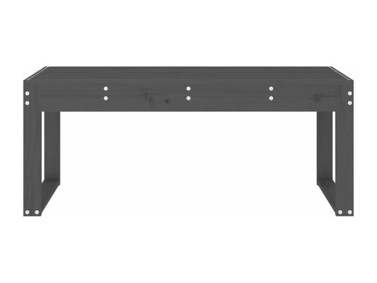 Produit en bois massif, 110 x 38 x 45 cm, gris