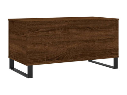 Table basse en bois composite, 90 x 44,5 x 45 cm, marron
