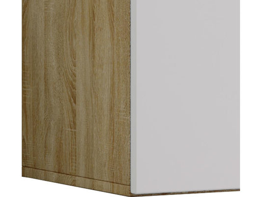 Meuble TV en chêne, marron