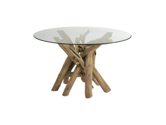 Table, naturel foncé