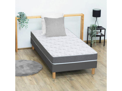 Matelas, 90 x 190 cm, gris