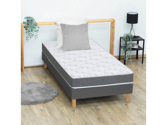 Matelas, 90 x 190 cm, gris