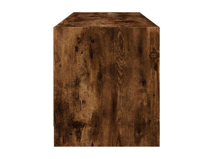 Meuble TV en chêne, 102 x 37 x 42 cm, marron