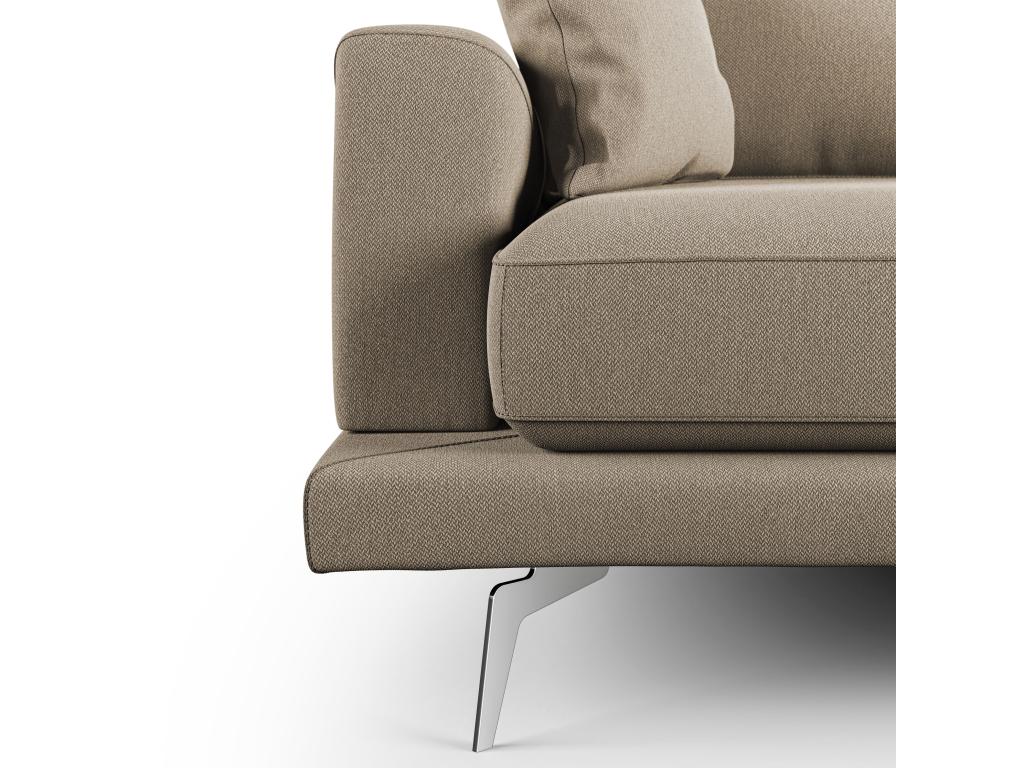 Canapé en tissu beige