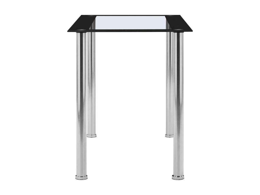 Table, 120 x 60 x 75 cm, noire