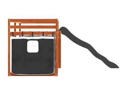 Cadre de lit, 90 x 200 cm, noir