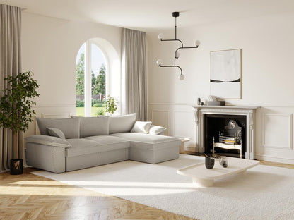 Canapé en velours gris