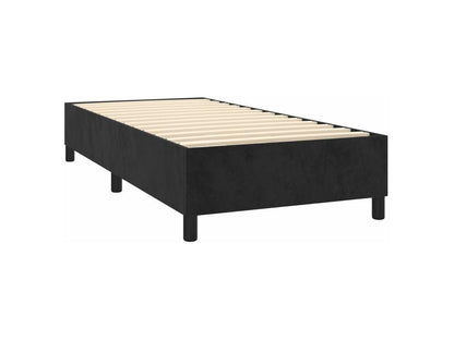 Matelas en velours, 90 x 200 cm, blanc